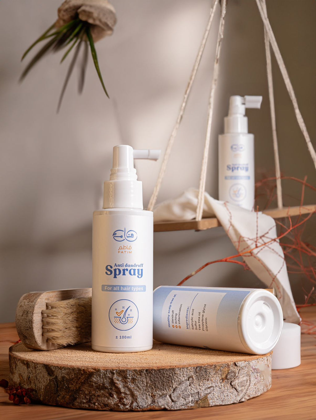 Anti dandruff spray