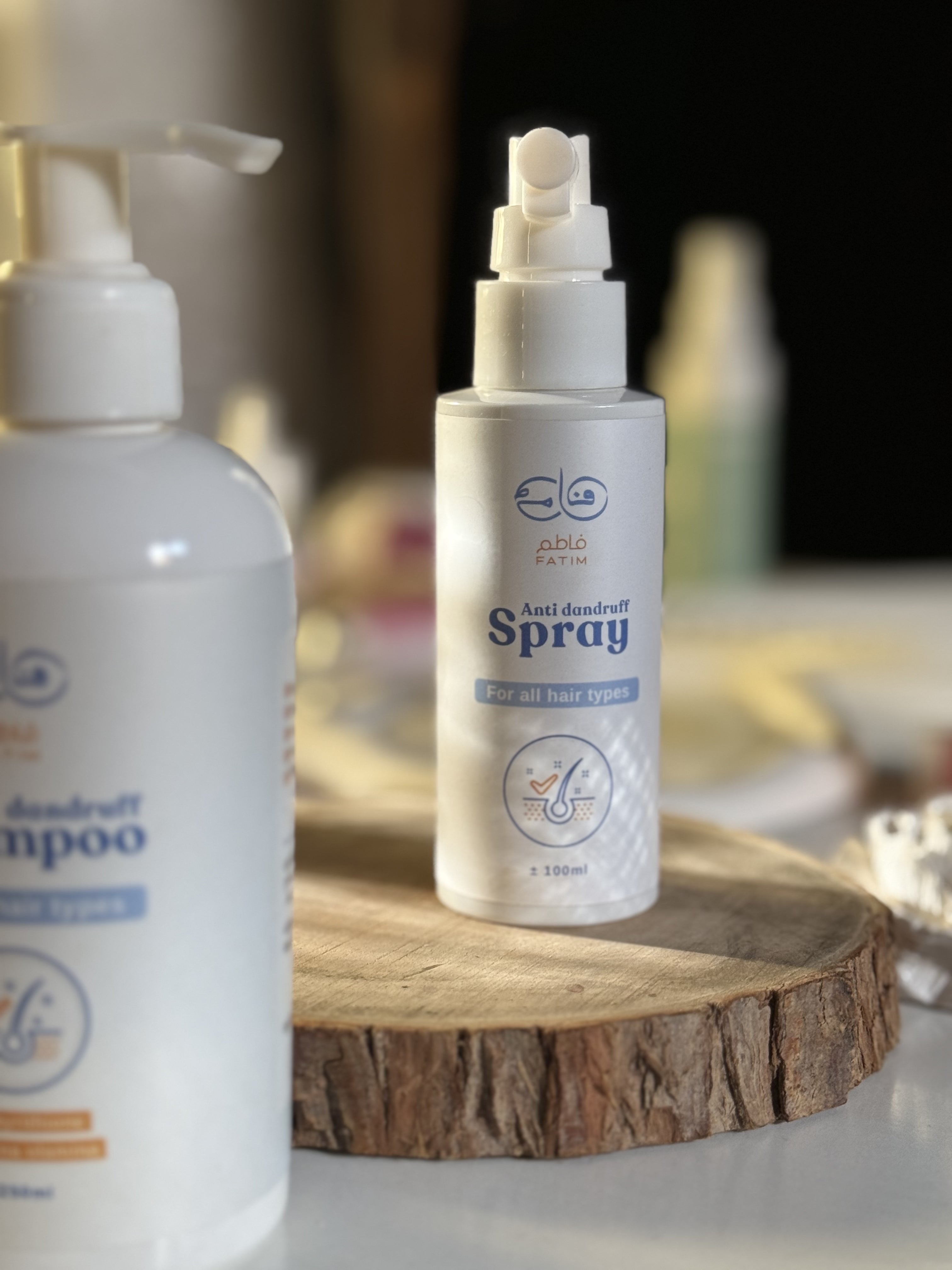 Anti dandruff spray